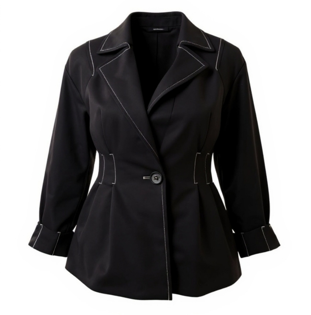 ASOS Sculpted Architectural Blazer Size 2